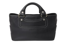 Load image into Gallery viewer, CELINE セリーヌ OLDCELINE オールドセリーヌ ブギーバッグ ハンドバッグ ショルダーバッグ レザー ブラック 美品 中古 4b001756