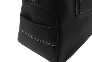 CELINE セリーヌ OLDCELINE オールドセリーヌ ブギーバッグ ハンドバッグ ショルダーバッグ レザー ブラック 美品 中古 4b001756
