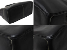 Load image into Gallery viewer, CELINE セリーヌ OLDCELINE オールドセリーヌ ブギーバッグ ハンドバッグ ショルダーバッグ レザー ブラック 美品 中古 4b001756