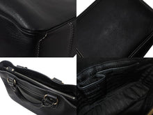 Load image into Gallery viewer, CELINE セリーヌ OLDCELINE オールドセリーヌ ブギーバッグ ハンドバッグ ショルダーバッグ レザー ブラック 美品 中古 4b001756