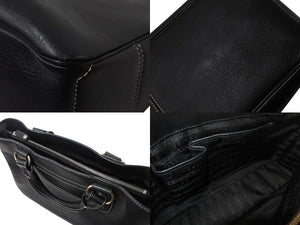 CELINE セリーヌ OLDCELINE オールドセリーヌ ブギーバッグ ハンドバッグ ショルダーバッグ レザー ブラック 美品 中古 4b001756