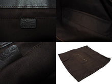 Load image into Gallery viewer, CELINE セリーヌ ハンドバッグ CE00/35 ブラウン レザー シルバー金具 イタリア製 美品 中古 4b001758