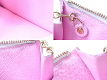 Load image into Gallery viewer, LOUIS VUITTON ルイヴィトン ポシェットクレ コインケース 村上隆 モノグラムマルチカラー ホワイト M93734 良品 中古 4b001760