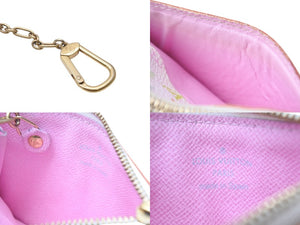 LOUIS VUITTON ルイヴィトン ポシェットクレ コインケース 村上隆 モノグラムマルチカラー ホワイト M93734 良品 中古 4b001760