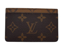 Load image into Gallery viewer, 新品未使用 LOUIS VUITTON ルイヴィトン モノグラム リバース ポルト カルト サーンプル カードケース M69161 ブラウン 中古 4b001762