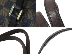 LOUIS VUITTON ルイヴィトン ハンドバッグ パピヨン30 ダミエキャンバス N51303 ブラウン ゴールド金具 良品 中古 4b001774