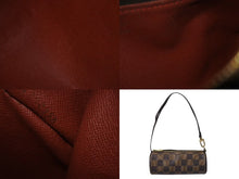 Load image into Gallery viewer, LOUIS VUITTON ルイヴィトン ハンドバッグ パピヨン30 ダミエキャンバス N51303 ブラウン ゴールド金具 良品 中古 4b001774