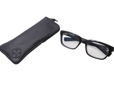 CHROME HEARTS クロムハーツ FOTI H.T.2 フォティ メガネ 18KGP プラスチック ブラック ゴールド サイズ54◻︎20 美品 中古 4b001785
