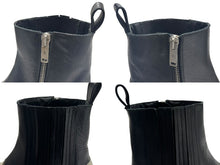 Load image into Gallery viewer, GOLDEN GOOSE ゴールデングース Sunset Flowers アンクルブーツ ウエスタン 本革 ホワイト ブラック サイズ 42 良品 中古 4b001787