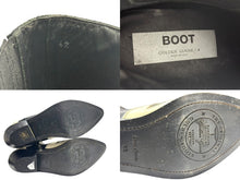 Load image into Gallery viewer, GOLDEN GOOSE ゴールデングース Sunset Flowers アンクルブーツ ウエスタン 本革 ホワイト ブラック サイズ 42 良品 中古 4b001787