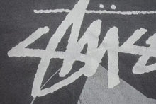 画像をギャラリービューアに読み込む, STUSSY x iD ステューシー コラボレーション ワールドツアー 半袖Tシャツ グレー ウォッシュ 中古 4b001804 