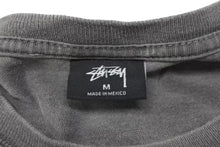 画像をギャラリービューアに読み込む, STUSSY x iD ステューシー コラボレーション ワールドツアー 半袖Tシャツ グレー ウォッシュ 中古 4b001804 
