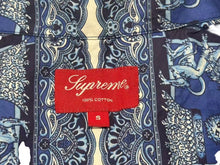 画像をギャラリービューアに読み込む, 極美品 Supreme シュプリーム 22SS Regency Pajama Set ブルー パジャマ セットアップ 青 ペイズリー サイズ S 中古 4b001809 