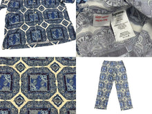 画像をギャラリービューアに読み込む, 極美品 Supreme シュプリーム 22SS Regency Pajama Set ブルー パジャマ セットアップ 青 ペイズリー サイズ S 中古 4b001809 