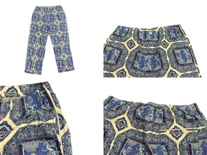 極美品 Supreme シュプリーム 22SS Regency Pajama Set ブルー パジャマ セットアップ 青 ペイズリー サイズ S 中古 4b001809 