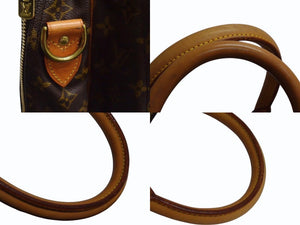 LOUIS VUITTON ルイヴィトン アリゼ ドゥ ポッシュ モノグラム トラベルバッグ 2WAY M41392 ブラウン 美品 中古 4b001810