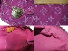 Load image into Gallery viewer, LOUIS VUITTON ルイヴィトン ハンドバッグ ワンショルダー バギーGM モノグラムデニム M95210 ピンク ゴールド金具 美品 中古 4b001811