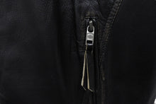 Load image into Gallery viewer, HARLEY-DAVIDSON ハーレーダビットソン ライダースジャケット レザージャケット ブラック レザー XL メンズ 美品 中古 4b001829