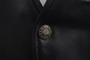 HARLEY DAVIDSON ハーレイダビットソン USA製 vintage ヴィンテージ レザー ベスト 本革 サイズ 40 美品 中古 4b001831