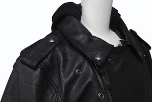 極美品 HARLEYDAVIDSON ハーレーダビッドソン Potomac 3-in-1レザージャケット 9800122VM サイズM ブラック 中古 4b001832