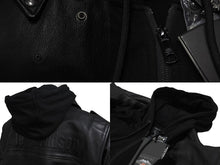 Load image into Gallery viewer, 極美品 HARLEYDAVIDSON ハーレーダビッドソン Potomac 3-in-1レザージャケット 9800122VM サイズM ブラック 中古 4b001832