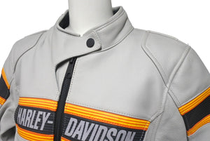 新品未使用 HARLEY DAVIDSON ハーレーダビッドソン シダリ レザージャケット 革ジャン レーシング 98009-20VW サイズ M 4b001834