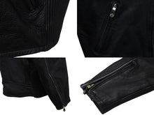 Load image into Gallery viewer, HARLEY-DAVIDSON ハーレーダビットソン ライダースジャケット レザージャケット ブラック レザー L メンズ 美品 中古 4b001835