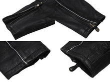 Load image into Gallery viewer, HARLEY-DAVIDSON ハーレーダビットソン ライダースジャケット レザージャケット ブラック レザー L メンズ 美品 中古 4b001835