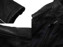 Load image into Gallery viewer, HARLEY-DAVIDSON ハーレーダビットソン ライダースジャケット レザージャケット ブラック レザー L メンズ 美品 中古 4b001835