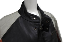 Load image into Gallery viewer, 極美品 HARLEY-DAVIDSON ハーレーダビットソン ライダースジャケット ブラック グレー ブラウン レザー M メンズ 中古 4b001837