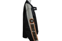 Load image into Gallery viewer, 極美品 HARLEY-DAVIDSON ハーレーダビットソン ライダースジャケット ブラック グレー ブラウン レザー M メンズ 中古 4b001837