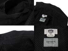 Load image into Gallery viewer, eYe COMME des GARCONS JUNYAWATANABE X CARHARTT ジュンヤ ワタナベ X カーハート ダブルネームジャケット サイズ s 24SS WM-J905 AD2023 ブラック 中古 4b001842