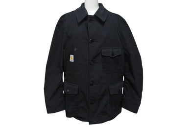 eYe COMME des GARCONS JUNYAWATANABE X CARHARTT ジュンヤ ワタナベ X カーハート ダブルネームジャケット サイズ s 24SS WM-J905 AD2023 ブラック 中古 4b001842
