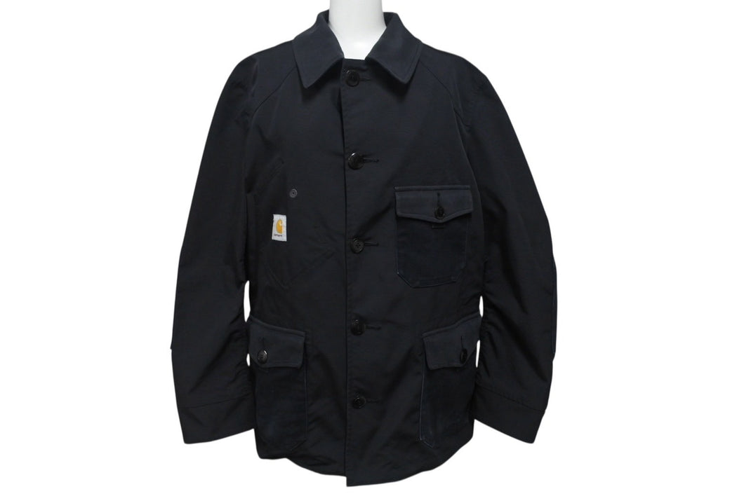 eYe COMME des GARCONS JUNYAWATANABE X CARHARTT ジュンヤ ワタナベ X カーハート ダブルネームジャケット サイズ s 24SS WM-J905 AD2023 ブラック 中古 4b001842