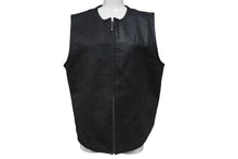 Load image into Gallery viewer, HARLEY-DAVIDSON ハレーダビットソン レザー ベスト フルジップ アップ 牛革 リアルレザー vintage ヴィンテージ 美品 中古 4b001845