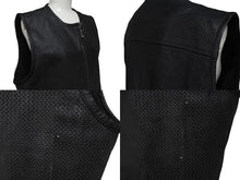 Load image into Gallery viewer, HARLEY-DAVIDSON ハレーダビットソン レザー ベスト フルジップ アップ 牛革 リアルレザー vintage ヴィンテージ 美品 中古 4b001845