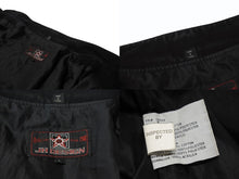 Load image into Gallery viewer, JH DESIGN スタジャン M＆M’s ロゴ ワッペン コットン レーシングジャケット vintage ヴィンテージ RN76599 ブラック 中古 4b001847