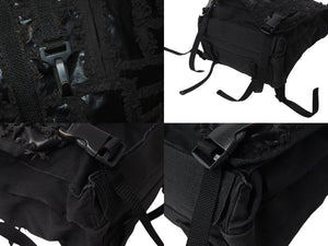 UNDERCOVER アンダーカバー 05AW ハギ加工 バックパック フリンジ フェード アーカイブ アーカイブ 黒 美品 中古 4b001851 