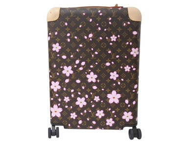 新品同様 LOUIS VUITTON ルイヴィトン ホライゾン 55 スーツケース キャリーバッグ M13788 モノグラム チェリーブロッサム 桜 村上隆 中古 4b001857