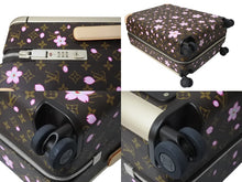 Load image into Gallery viewer, 新品同様 LOUIS VUITTON ルイヴィトン ホライゾン 55 スーツケース キャリーバッグ M13788 モノグラム チェリーブロッサム 桜 村上隆 中古 4b001857