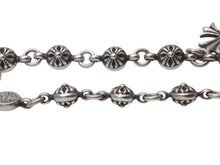 画像をギャラリービューアに読み込む, CHROME HEARTS クロムハーツ #1クロスボール タイニーCHクロス ブレスレット 重量約53.6g 全長約27cm シルバー925 美品 中古 4b001867 