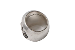 極美品 CHROME HEARTS クロムハーツ クラシック オーバルスターリング 重量約34.2g サイズ12号 .925/2002刻印 シルバ−925 中古 4b001869 