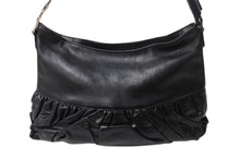 Load image into Gallery viewer, Christian Dior クリスチャン ディオール ガリアーノ期 オールレザー ワンショルダーバッグ ブラック 美品 中古 4b001872