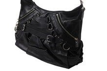 Load image into Gallery viewer, Christian Dior クリスチャン ディオール ガリアーノ期 オールレザー ワンショルダーバッグ ブラック 美品 中古 4b001872