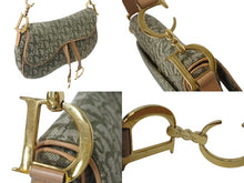 Load image into Gallery viewer, Christian Dior クリスチャンディオール トロッター ワンショルダーバッグ RU0022 キャンバス カーキ ブラウン マルチカラー 美品 中古 4b001873