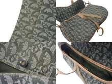 Load image into Gallery viewer, Christian Dior クリスチャンディオール トロッター ワンショルダーバッグ RU0022 キャンバス カーキ ブラウン マルチカラー 美品 中古 4b001873