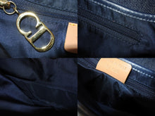 Load image into Gallery viewer, 極美品 Christian Dior クリスチャンディオール サドルバッグ ワンショルダーバッグ RU 1020 デニム ネイビー ゴールド金具 中古 4b001874