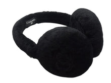 Load image into Gallery viewer, 新品未使用 CHANEL シャネル ココマーク CCロゴ ムートン イヤーマフラー 耳あて フリース ブラック 中古 4b001875 正規品