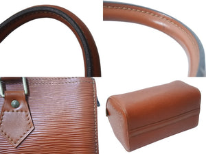 LOUIS VUITTON ルイヴィトン ハンドバッグ スピーディ25 M43003 ゴールド金具 ブラウン エピレザー 美品 中古 4b001901