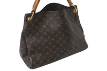 Load image into Gallery viewer, LOUIS VUITTON ルイヴィトン アーツィーMM ショルダーバッグ M40249 PVC ヌメ革 ブラウン ゴールド金具 美品 中古 4b001908